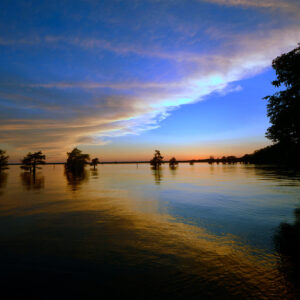 Anvil Edge over Caddo Lake (Print)